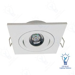 Oritz LED Recessed Eyeball SQ43 3W