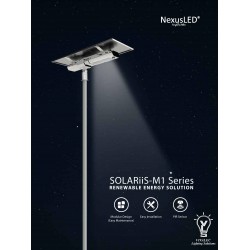 Nexus led Solar iis-m1 Solar Power Stree Lights   	